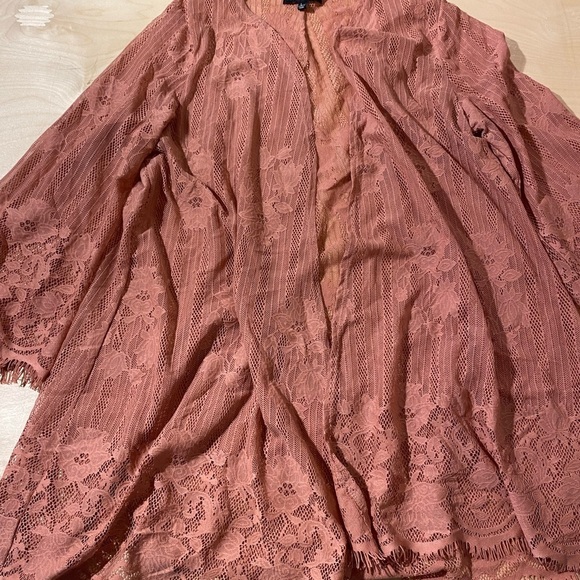 Inner Circle Lacy Cardigan size Large (HS) - Picture 6 of 8